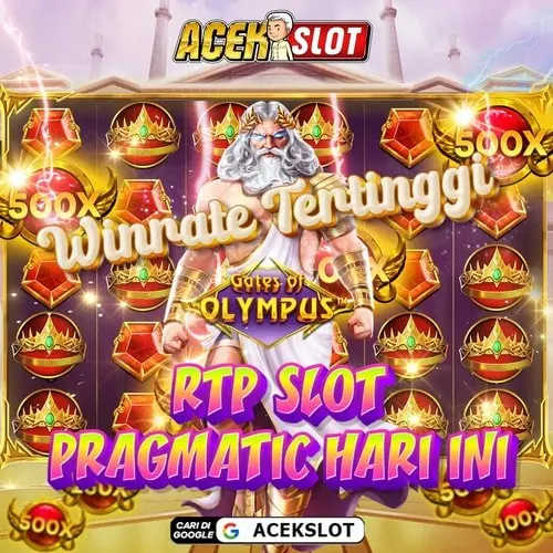 Acekslot - RTP Slot Pragmatic Tertinggi Hari ini jamin Cuan